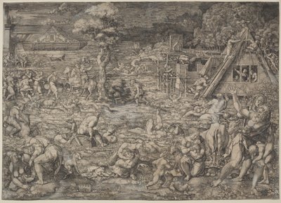 Il Diluvio da Dirk Vellert