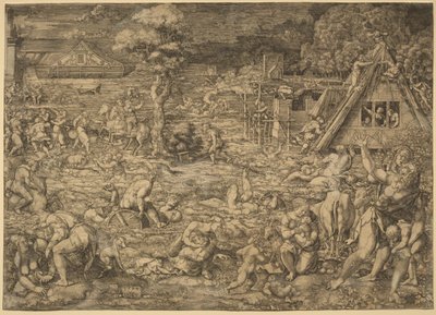 Il Diluvio da Dirk Vellert