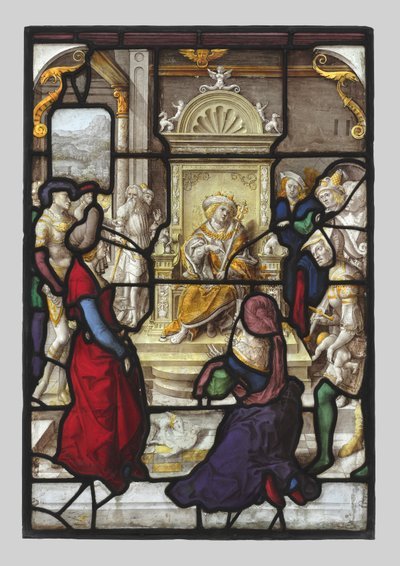 Il Giudizio di Salomone e Ester davanti ad Assuero, c. 1530 da Dirk Vellert
