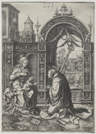 La visione di San Bernardo da Dirk Vellert