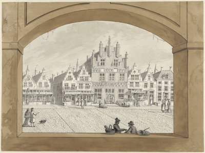 La Koopmanshal a Middelburg da Dirk Verrijk