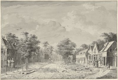 Veduta del villaggio De Bilt da Dirk Verrijk