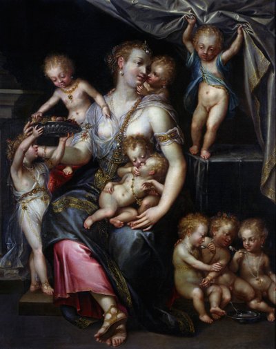 Allegoria della fertilità e dei sensi da Dirk de Quade van Ravesteyn
