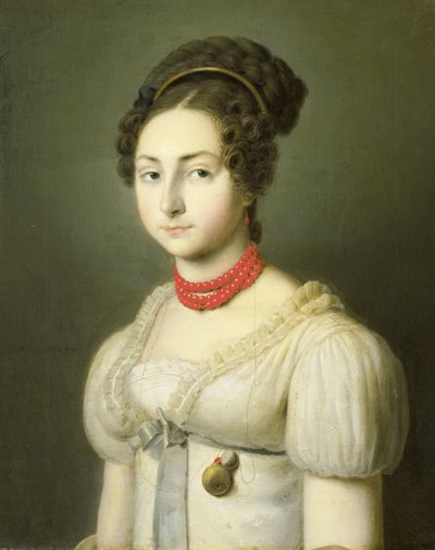 Ritratto di Jacoba van Wessem, moglie di Lord Stumphius, borgomastro di Beverwijk da Dirk van Oosterhoudt
