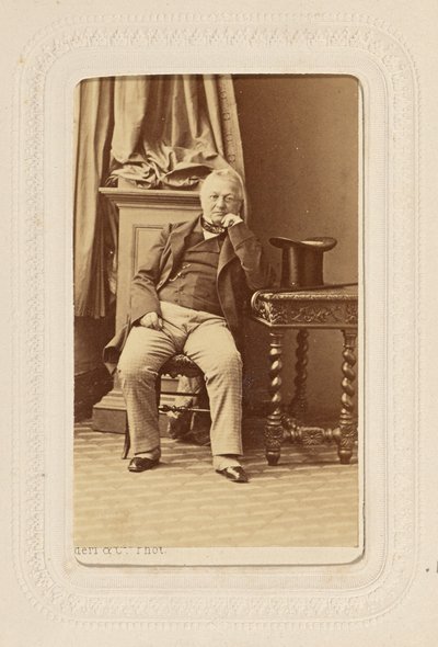 M. [Louis Adolphe] Thiers (1797 - 1877) da Disdéri and Cie.
