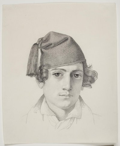 Ritratto di un Giovane con Berretto da Ditlev Blunck