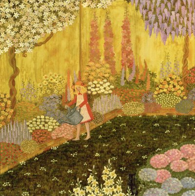 Ragazza nel Giardino da Ditz