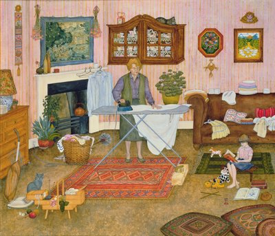 Il giorno della stiratura di Hilda Nekudas da Ditz