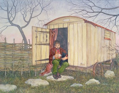La Capanna del Pastore, da Via dalla Pazza Folla, di Thomas Hardy da Ditz