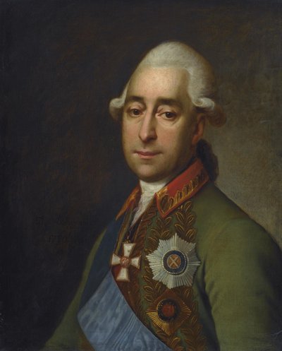 Feldmaresciallo Principe Alexander Alexandrovich Prozorovsky 1732-1809 da Dmitri Grigorievich Levitsky