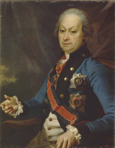 Ritratto di Alexey Melgunov 1722-1788, 1790 da Dmitri Grigorievich Levitsky