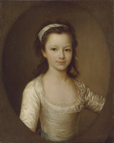 Ritratto della contessa Yekaterina Artemyevna Vorontsova 1780-1836 da bambina, fine anni 1780 da Dmitri Grigorievich Levitsky