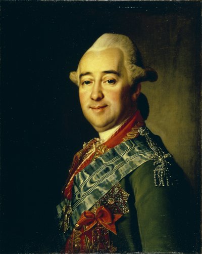 Ritratto del Generale Mikhail Krechetnikov, 1770s da Dmitri Grigorievich Levitsky