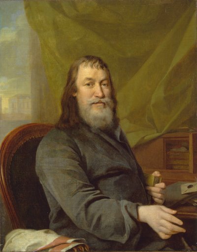Ritratto di Ivan Kharitonovich Bilibin il Grande, 1801 da Dmitri Grigorievich Levitsky