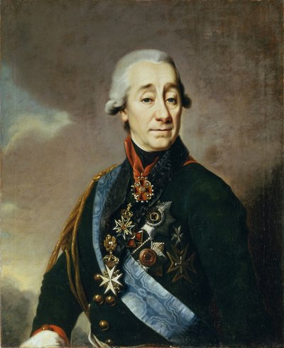 Ritratto di Ivan Varfolomeevich Lamb da Dmitri Grigorievich Levitsky
