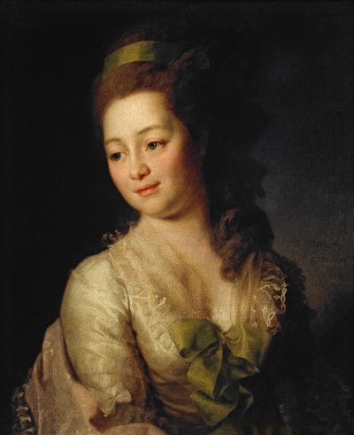Ritratto di Maria Dyakova, 1778 da Dmitri Grigorievich Levitsky