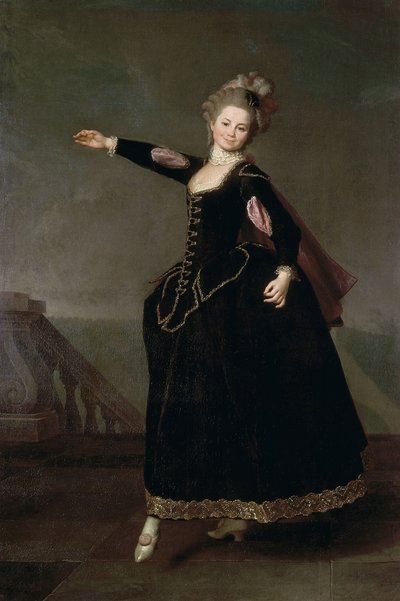 Ritratto di Natalia Semenovna Borshcheva 1758-1843, 1776 da Dmitri Grigorievich Levitsky