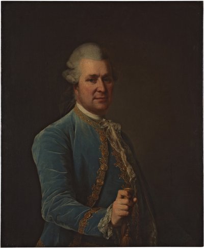Ritratto dello statista e riformatore Conte Jacob Sievers 1731-1808, 1779 da Dmitri Grigorievich Levitsky