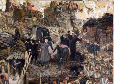 La difesa di Sebastopoli da Dmitri Nikolayevich Kardovsky