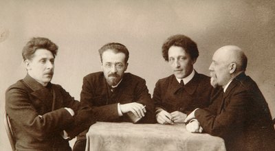 Quattro poeti russi, inizio XX secolo da Dmitri Spiridonovich Zdobnov