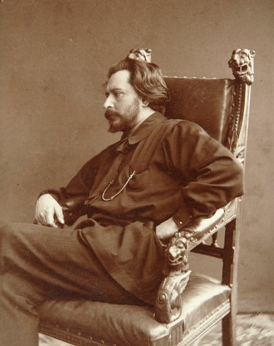 Leonid Andreyev, autore russo, inizio XX secolo da Dmitri Spiridonovich Zdobnov