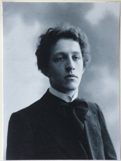 Ritratto del poeta Alexander Blok 1880-1921, 1907 da Dmitri Spiridonovich Zdobnov