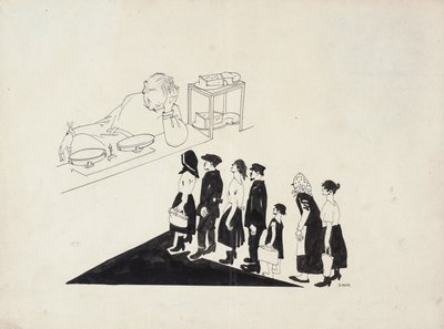 La coda, 1920 da Dmitriy Stakhievich Moor