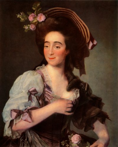 Ritratto di Anna Davie Bernuzzi, 1782, 1965 da Dmitri Grigorievich Levitsky