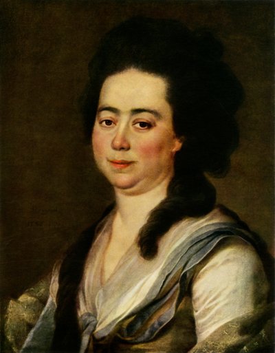 Ritratto di Anna Sergeyevna Bakunina da Dmitri Grigorievich Levitsky