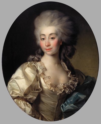 Russo: "Ritratto della contessa Urszula Mniszech" Ritratto della contessa Urszula Mniszech da Dmitry Levitzky