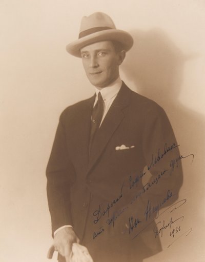Principe Felix Yusupov, Conte Sumarokov-Elston, c. 1930 da Dmitry Romanovich Wasserman