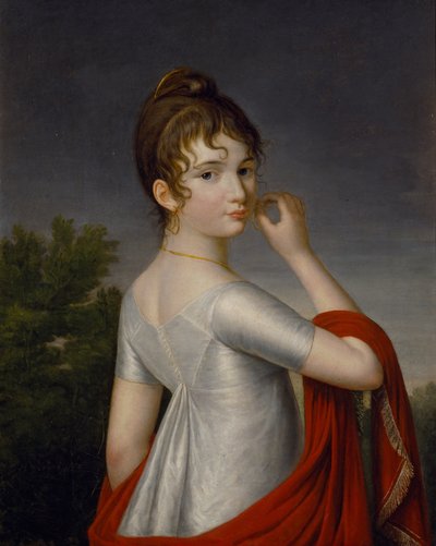 Autoritratto, c. 1810 da Dolgorukova