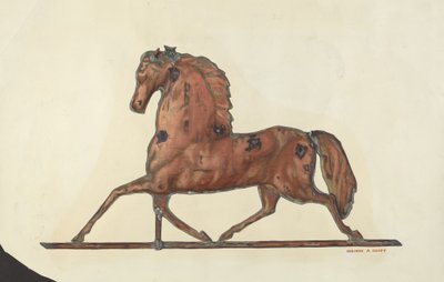 Segnavento a cavallo da Dolores Haupt