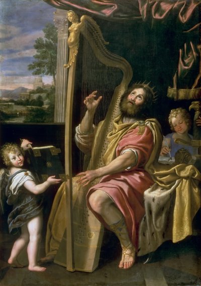 Re Davide da Domenichino