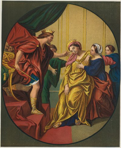 Ester portata al re Assuero da Domenichino