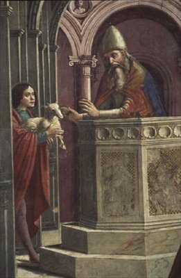 Gioacchino che fa la sua offerta, dall