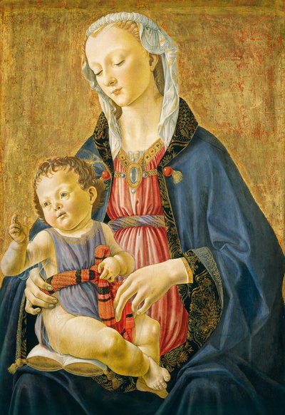 Madonna col Bambino, c. 1470-75 da Domenico Ghirlandaio