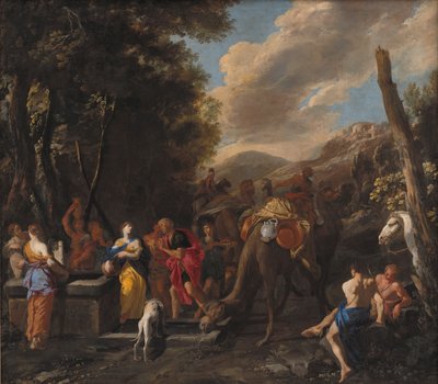 Rebecca ed Eliezer al pozzo da Domenico Gargiulo
