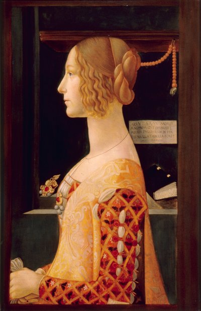 Ritratto di Giovanna Tornabuoni da Domenico (after) Ghirlandaio