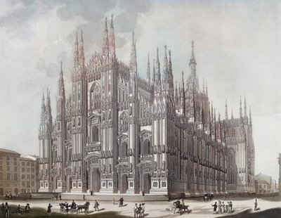 Duomo di Milano da Domenico (after) Landini