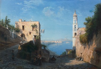 Veduta di Posillipo dalla Chiesa di Sant