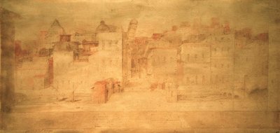 D.Beccafumi, scenografia con Pisa da Domenico Beccafumi