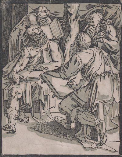 Quattro dottori della Chiesa da Domenico Beccafumi
