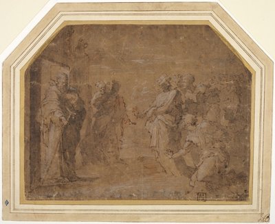 Supplicanti che si rivolgono a Sant’Antonio da Domenico Beccafumi
