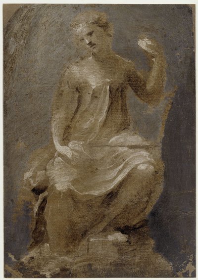 Figura femminile in trono (Amor Patriae) da Domenico Beccafumi