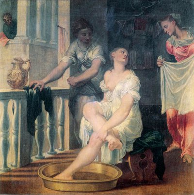 Betsabea al bagno da Domenico Brusasorci