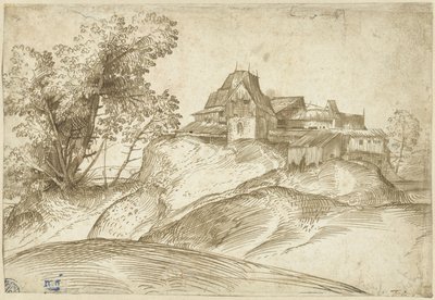 Insediamento su una collina da Domenico Campagnola