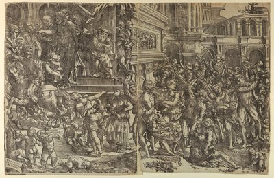 Il massacro degli innocenti da Domenico Campagnola