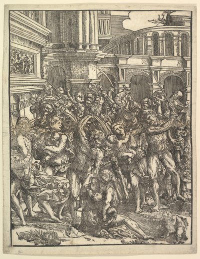 Il Massacro degli Innocenti (dettaglio) da Domenico Campagnola