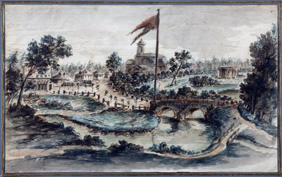 Veduta del Parco Pavlovsk con l